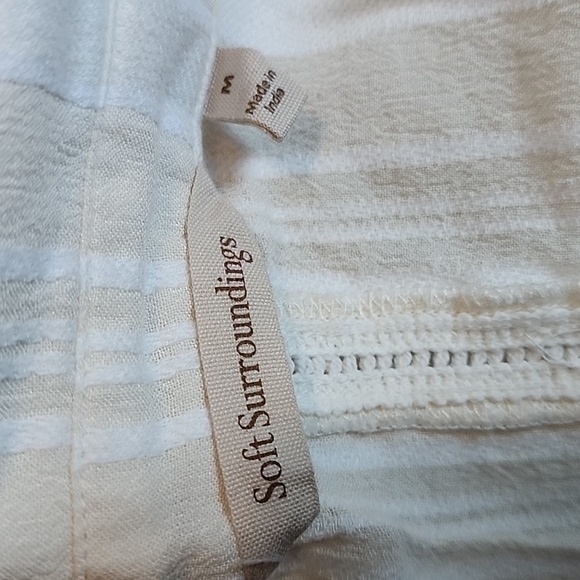 Soft Surroundings  Long Sleeve Tunic Top / M - Picture 4 of 11